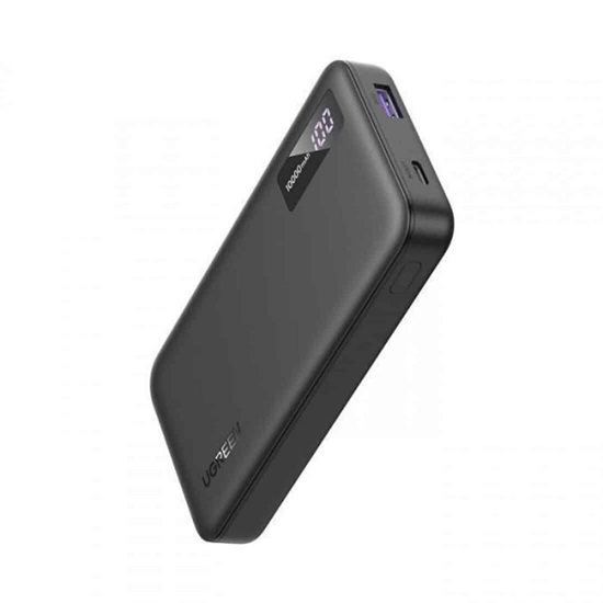 Ugreen Powerbank 10000mAh PB311 USB + USB-C 20W PD czarny (25742) (UGR25742)-UGR25742