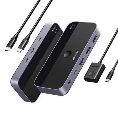 Ugreen USB 3.0 Sharing Switch CM687 2 In 4 Out (25098) (UGR25098)-UGR25098
