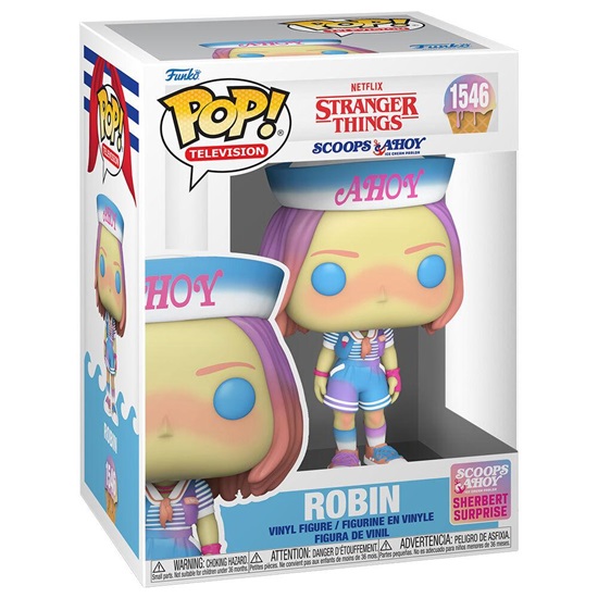 Funko Pop! TV: Stranger Things - Robin Scoups Ahoy #1546 (FNK99973)-FNK99973