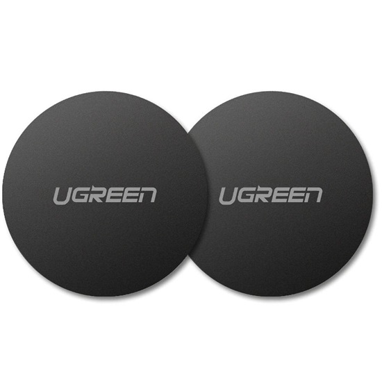 Ugreen 2x Metal Plate for Magnetic Car Holder Black(30836) (UGR30836)-UGR30836