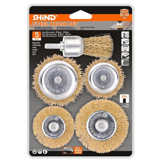 Shind Σετ Συρμ/τσες Δραπανου 5τεμ. (SHI-94945) (SHI94945)-SHI94945