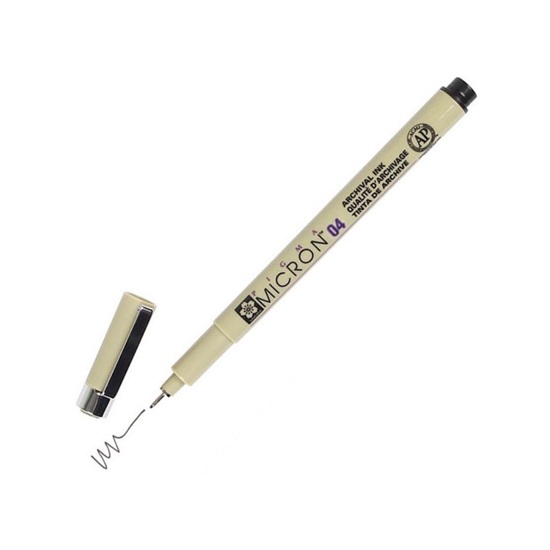 Sakura Μαρκαδόρος Pigma 04 49 0.4mm Μαύρο (XSDK0449) (SAKXSDK0449)-SAKXSDK0449