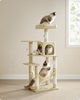 Feandrea Cat Tower, Height 143 cm, up to 4 Cats (PCT161M01) (FEAPCT161M01)-FEAPCT161M01