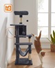 Feandrea Cat Tower, Height 143 cm, up to 4 Cats, σκούρο γκρί (PCT161G01) (FEAPCT161G01)-FEAPCT161G01