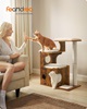Feandrea Cat Tower, Medium,  Height 86 cm, for small & medium Cats (PCT70HW) (FEAPCT70HW)-FEAPCT70HW