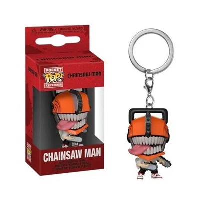 Funko Pocket Pop! Keychain Animation: Chainsaw Man - Chainsaw Man (FNK64862)-FNK64862