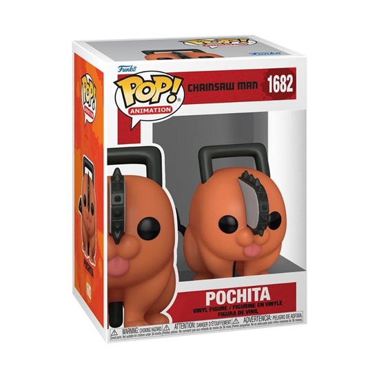 Funko Pop! Animation: Chainsaw Man - Pochita #1682 (FNK03229)-FNK03229