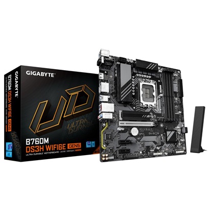 Gigabyte B760M DS3H GEN5 Motherboard Micro ATX με Intel 1700 Socket (B760M DS3H GEN5) (GIGB760MDS3HGEN5)-GIGB760MDS3HGEN5
