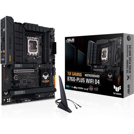 ASUS TUF Gaming B760-Plus WIFI Intel B760 LGA 1700 ATX (90MB1ER0-M1EAY0) (ASU90MB1ER0-M1EAY0)-ASU90MB1ER0-M1EAY0