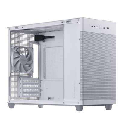 ASUS AP201 PRIME CASE TG WHITE Mini Tower (90DC00G3-B39010) (ASU90DC00G3-B39010)-ASU90DC00G3-B39010