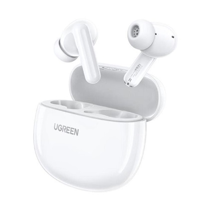 Ugreen TWS HiTune T3C in-ear ακουστικά Bluetooth 5.4 IPX5 μικρόφωνο λευκό (45110) (UGR45110)-UGR45110