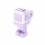 Ugreen Wall charger Nexode RG Robot GaN 2x USB-C + USB 65W purple (35291) (UGR35291)-UGR35291