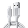Ugreen USB-A to Lightning Cable 2m Grey (60163) (UGR60163)-UGR60163