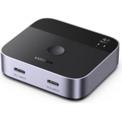 Ugreen Διακόπτης / Διακόπτης 2x USB-C σε HDMI AW502 2-σε-1 4K 60Hz (55451) (UGR55451)-UGR55451