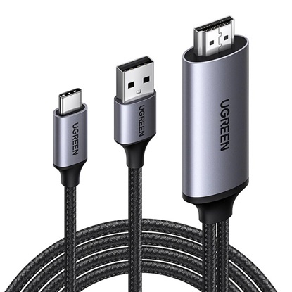 Ugreen Προσαρμογέας HDMI do USB-C CM773 4k 60Hz 5V 1A (35984A) (UGR35984A)-UGR35984A