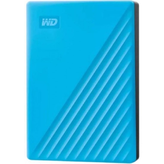 Western Digital Εξωτερικός Σκληρός Δίσκος 6TB MyPassport USB3.0 Blue (WDBR9S0060BBL)-WDBR9S0060BBL