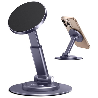Ugreen LP862 ματζέντα βάση για smartphone ή tablet περιστρεφόμενη μαύρο (65229) (UGR65229)-UGR65229