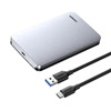 Ugreen Hard disk enclosure 2 5" SATA HDD / SSD CM300 6 Gbps USB-C 3.1 Gen2 gray (70498) (UGR70498)-UGR70498