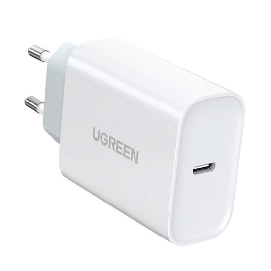 Ugreen Φορτιστής Χωρίς Καλώδιο με Θύρα USB-C Power Delivery Λευκός (70161B) (UGR70161B)-UGR70161B