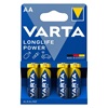 Varta Battery Alkaline AA LR06 1.5V 4τμχ (4906121414) (VART4906121414)-VART4906121414