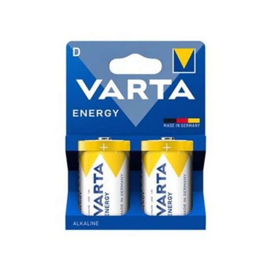 Varta Battery Alkaline LR20 1.5V 2-Blister (4120101412) (VART4120101412)-VART4120101412