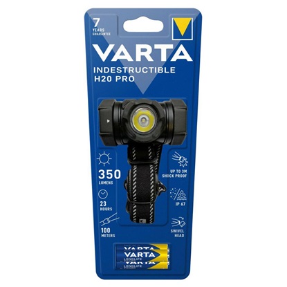 Varta H20 PRO 4W 3AAA 17732 'Indestructible' LED headlight (VART18657)-VART18657