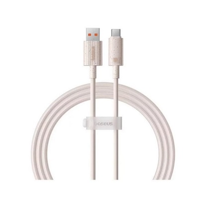 Baseus Καλώδιο Γρήγορης Φόρτισης USBσεUSB-C Habitat Series 100W 1m Ροζ (P10360203421-00) (BASP10360203421-00)-BASP10360203421-00