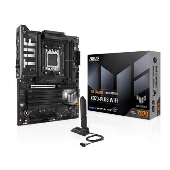 ASUS TUF GAMING X870-PLUS WIFI AMD X870 Socket AM5 ATX (90MB1IU0-M0EAY0) (ASU90MB1IU0-M0EAY0)-ASU90MB1IU0-M0EAY0