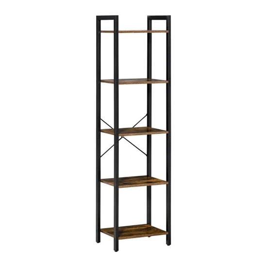 Homcom Βιβλιοθήκη Industrial Style Με 5 Ράφια 40x30x154cm (838-162) (HOM838-162)