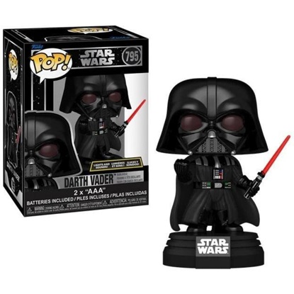 Funko Pop! Movies: Star Wars - Darth Vader #795 with Lights and Sounds (FNK64541)-FNK64541