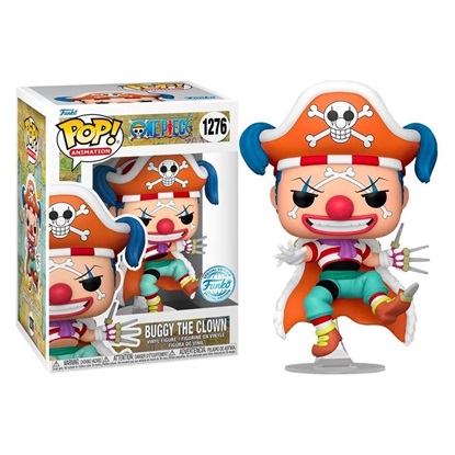 Funko Pop! Animation: One Piece - Buggy The Clown #1276 Special Edition (FNK64288)-FNK64288
