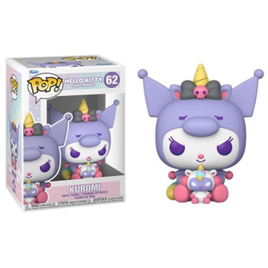 Funko Pop! Animation: Hello Kitty - Kuromi #62 (FNK57501)-FNK57501
