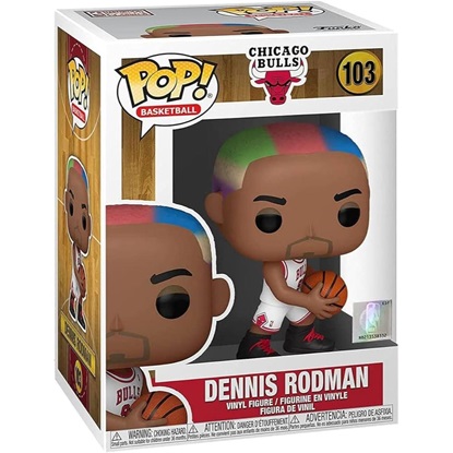 Funko Pop! Sports: Chicago Bulls - Dennis Rodman #103 (FNK52165)-FNK52165