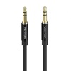 VENTION 3.5mm Male to Male Audio Cable 3M Black Aluminum Alloy Type (BAXBI) (VENBAXBI)-VENBAXBI