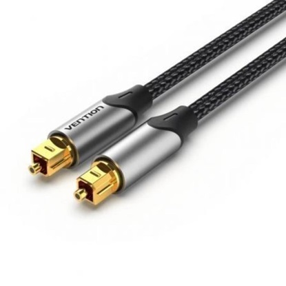VENTION Optical Fiber Audio Cable 3M Black Aluminum Alloy Type (BAVHI) (VENBAVHI)-VENBAVHI