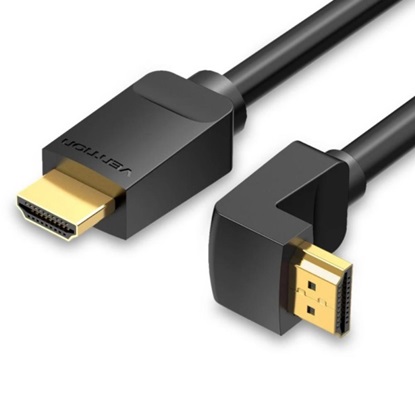 VENTION HDMI Right Angle Cable 270° 2M Black (AAQBH) (VENAAQBH)-VENAAQBH