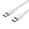 VENTION USB 2.0 Type-C to Type-C 3A Cable 1M White (TAXWF) (VENTAXWF)-VENTAXWF
