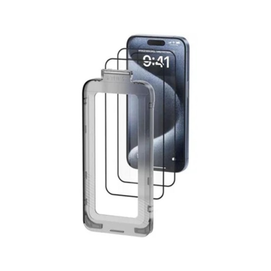 VENTION Tempered Glass Screen Protector iPhone 15+ (KUKTCA-10) (VENKUKTCA-10)-VENKUKTCA-10