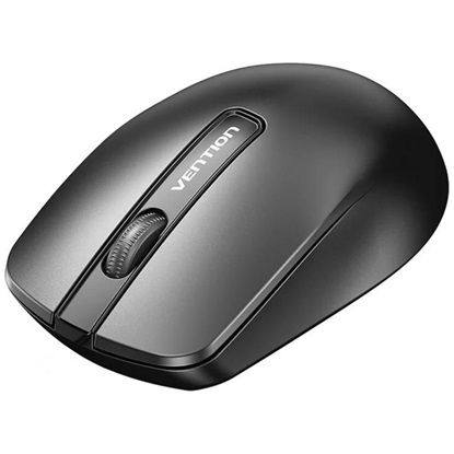 VENTION 3-Button Wireless Computer Mouse with USB Receiver Black (KTBB0) (VENKTBB0)-VENKTBB0