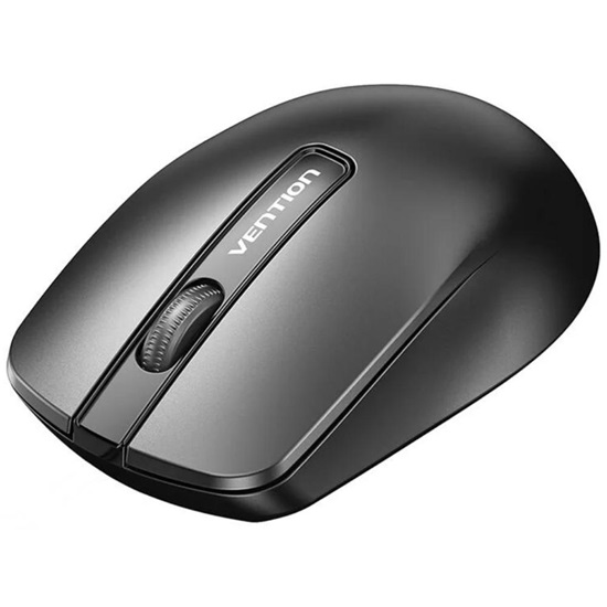 VENTION 3-Button Wireless Computer Mouse with USB Receiver Black (KTBB0) (VENKTBB0)-VENKTBB0