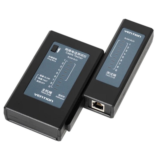 VENTION RJ45 RJ11 Ethernet Cable Tester (KEFB0) (VENKEFB0)-VENKEFB0