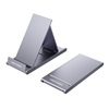 VENTION 3-Angle Desktop Smartphone Stand Gray Aluminium Alloy Type (KCXH0) (VENKCXH0)-VENKCXH0