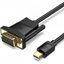 VENTION Mini DisplayPort Male to DVI-D (24+1) Male Cable 1.5M Black (HFFBG) (VENHFFBG)-VENHFFBG