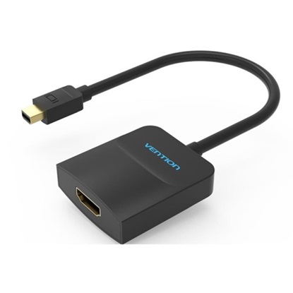 VENTION Mini DisplayPort to HDMI Converter 0.15M Black (HBCBB) (VENHBCBB)-VENHBCBB