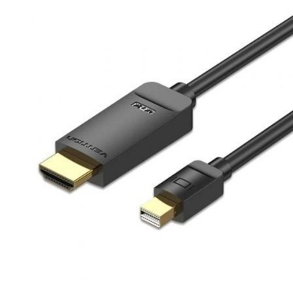 VENTION 4K Mini DisplayPort to HDMI Cable 1.5M Black (HAHBG) (VENHAHBG)-VENHAHBG