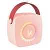Kiddoboo KidsVoice JUNIOR mini Karaoke Speaker & Mic Pink + NikoletaTV  (KBT3NTPNK)-KBT3NTPNK