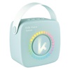Kiddoboo KidsVoice JUNIOR mini Karaoke Speaker & Mic Blue + NikoletaTV  (KBT3NTBLU)-KBT3NTBLU