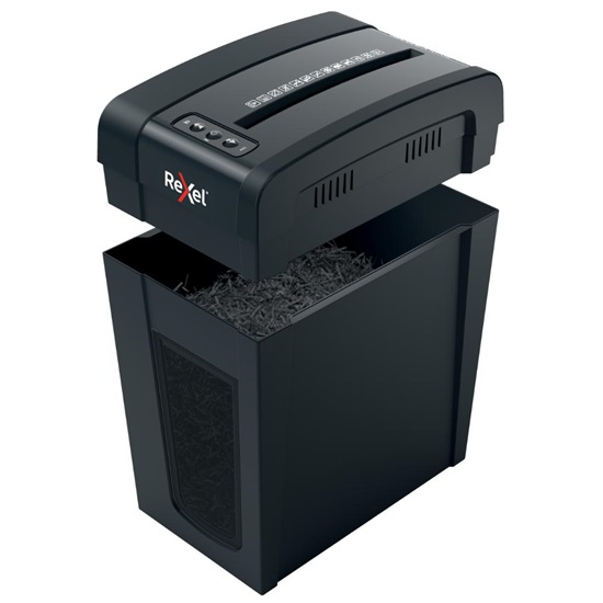 Rexel Secure X10-SL Whisper shred Paper Shredder Small Pieces (2020127EU) (REX2020127EU)-REX2020127EU