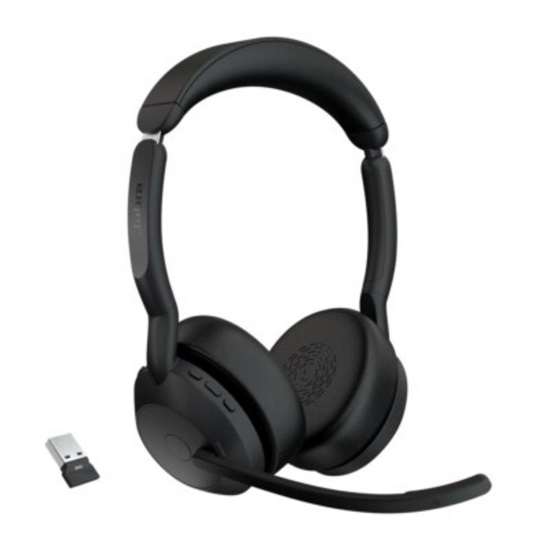 Jabra Headset Evolve2 55 UC Stereo (25599-989-999) (JAB25599-989-999)-JAB25599-989-999