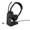 Jabra Headset Evolve2 55 MS Stereo (25599-999-989) (JAB25599-999-989)-JAB25599-999-989